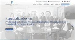 Desktop Screenshot of fernandezpalacios.com